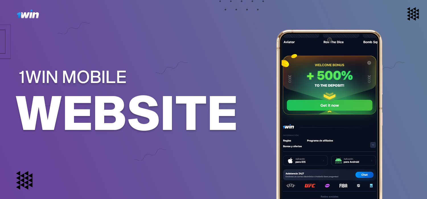 1win mobile website