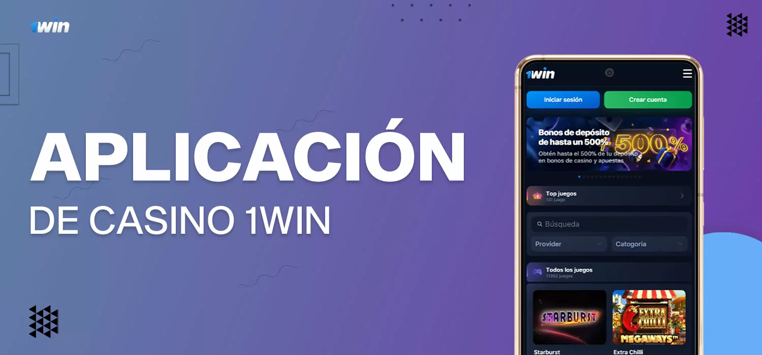 Aplicación de casino 1win y casino móvil