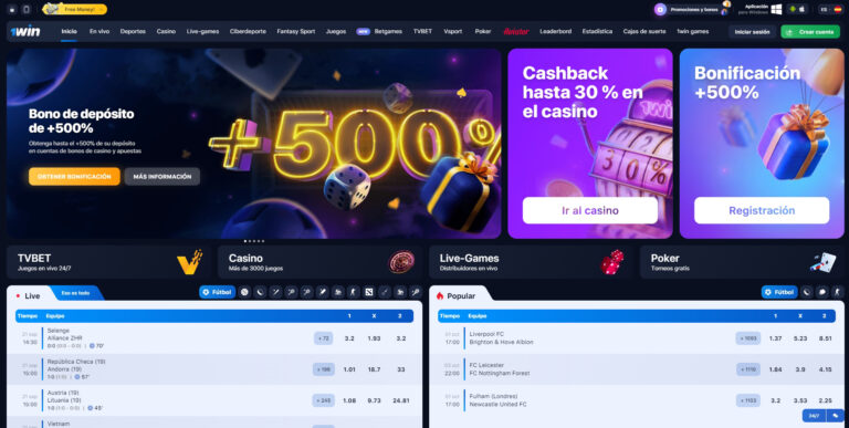 1win casino online